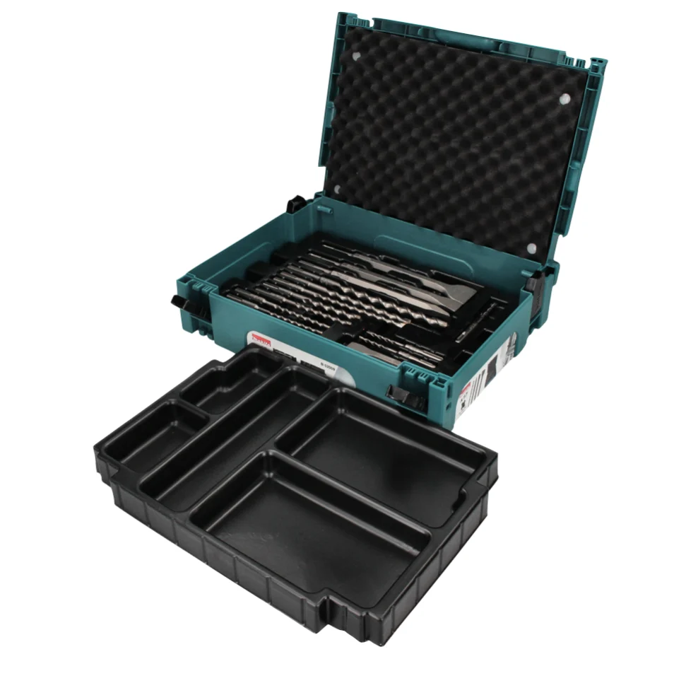 Zestaw wierteł i dłut Makita SDS Plus 17 szt. 5,0 - 14,0 mm + Makpac ( B-52059 )