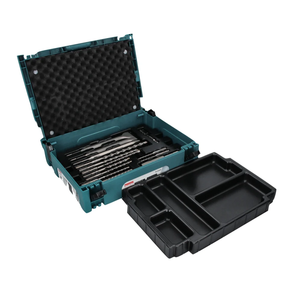Zestaw wierteł i dłut Makita SDS Plus 17 szt. 5,0 - 14,0 mm + Makpac ( B-52059 )