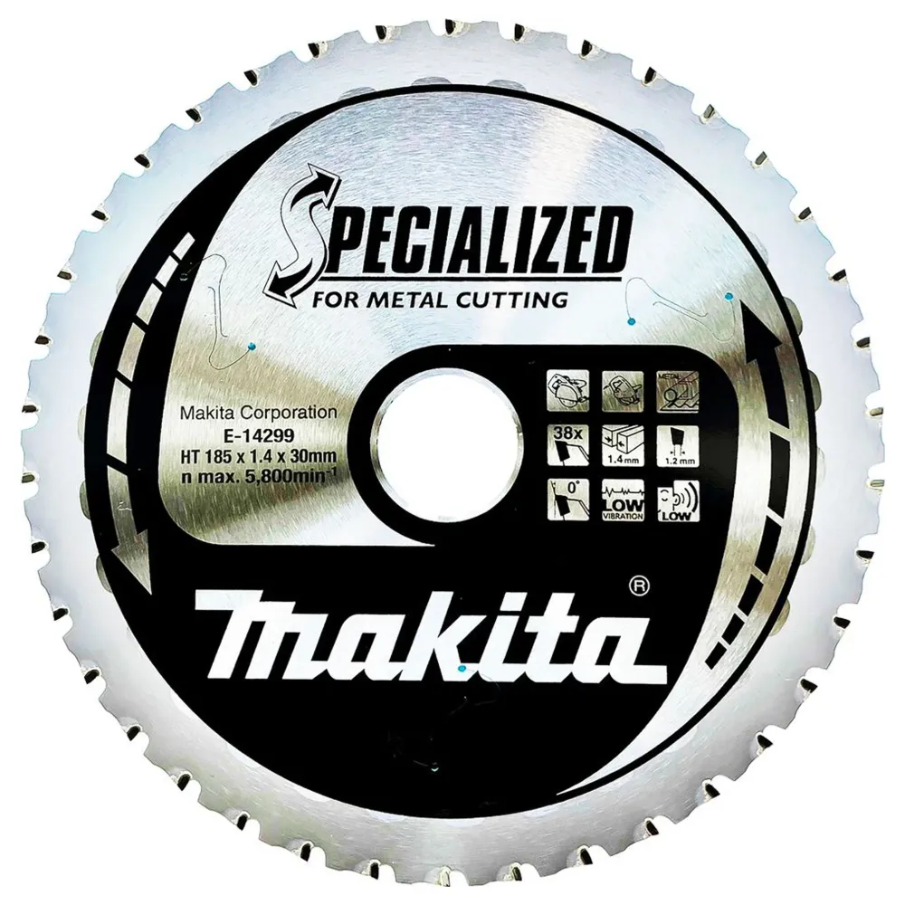 Ostrze okrągłe Makita E-14299 185x30mm 38T