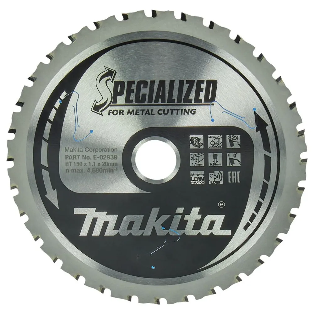 Ostrze TCT Efficut Makita E-02939 150mm 32 zę