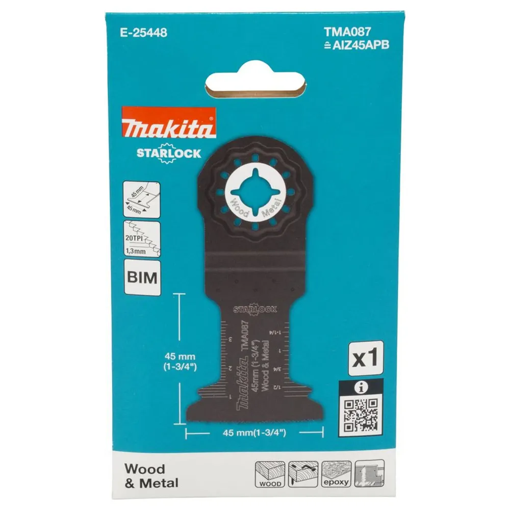 Starlock Makita E-25448 BiM 45mm ostrze do drewna i metalu