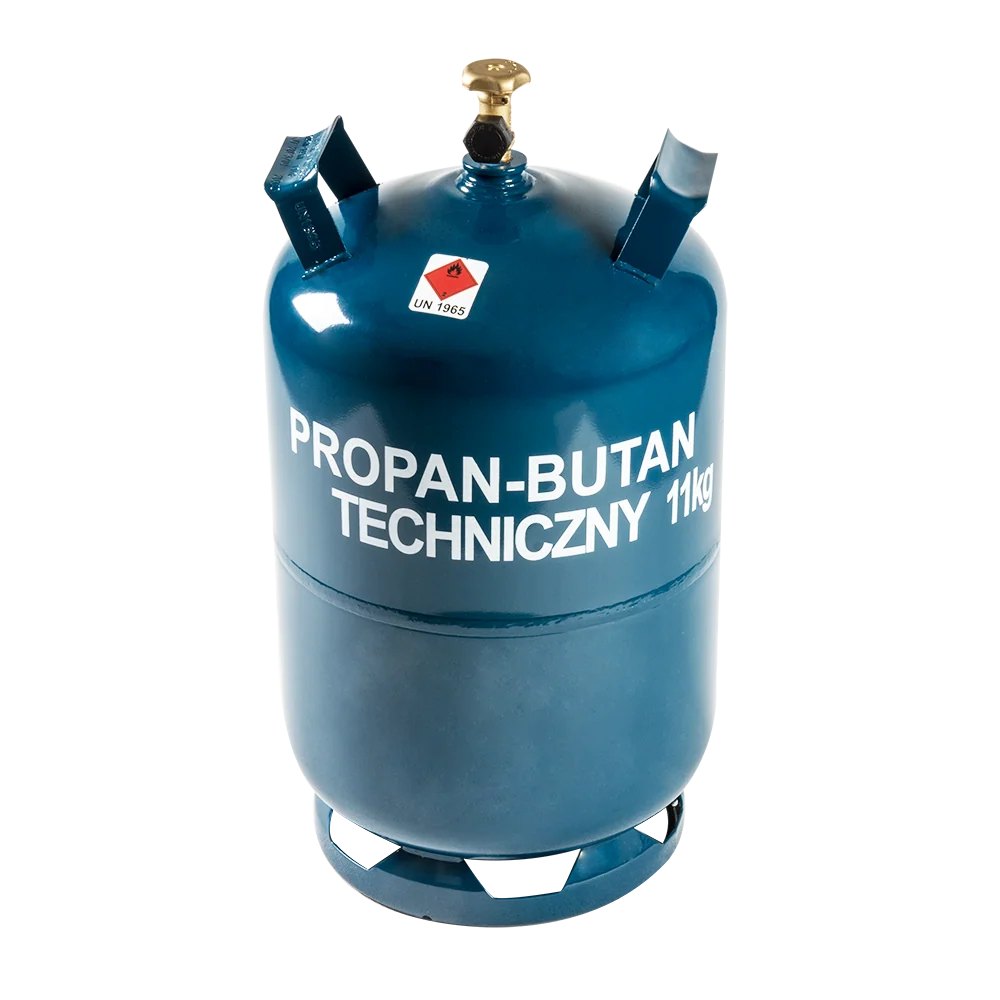 Pusta butla gazowa PROPAN-BUTAN 11 kg do domu i ogrodu | PBB11
