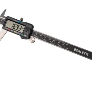 Suwmiarka cyfrowa Borletti o wysokiej precyzji CDJAAB z wyświetlaczem 12 mm 200 mm, ref. CDJAAB20