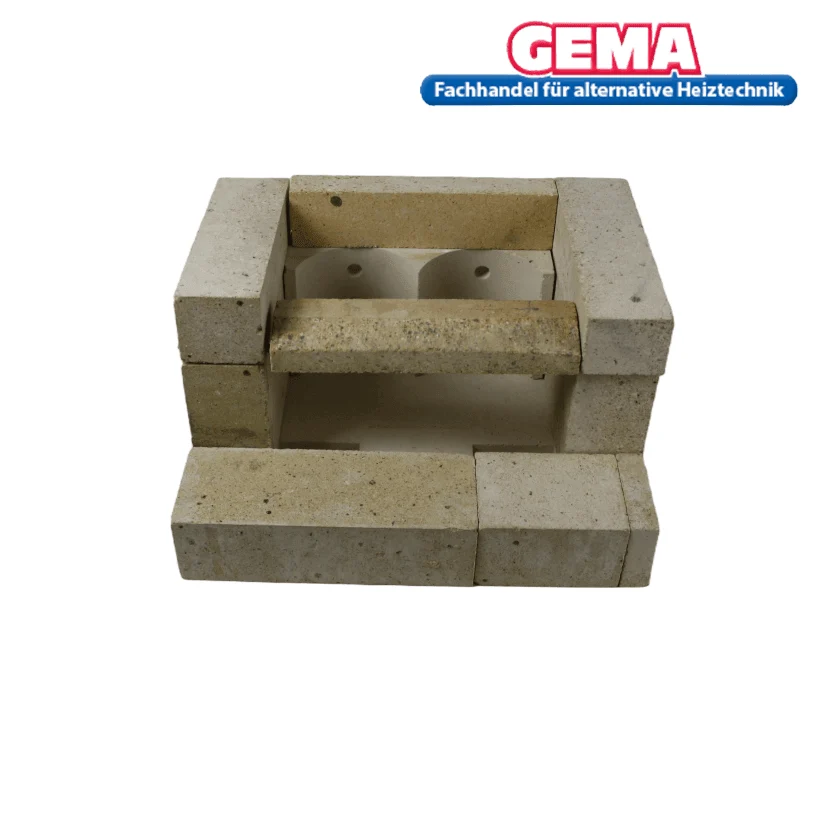 Cegł szamotowa MPM DS Wood 18kW kompletna
