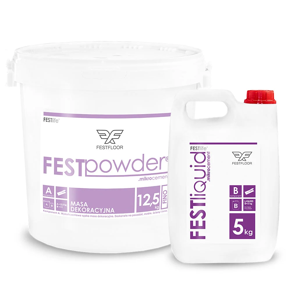 FESTFLOOR LIFE FINO 17,5 kg - mikrocement na posadzki