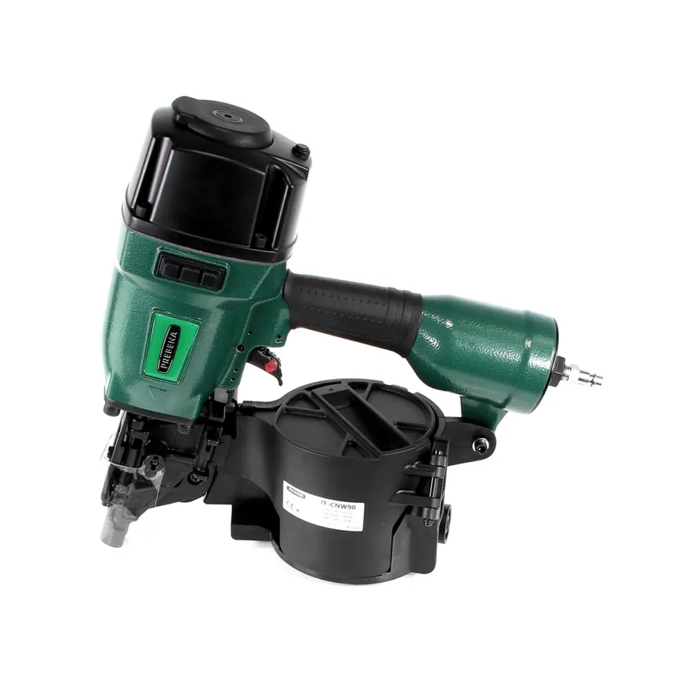 Prebena 7F-CNW90-S01 Gwoździarka pneumatyczna do gwoździ w zwojach typu CNW 45 - 90mm + gwoździe w zwojach 10800 szt.