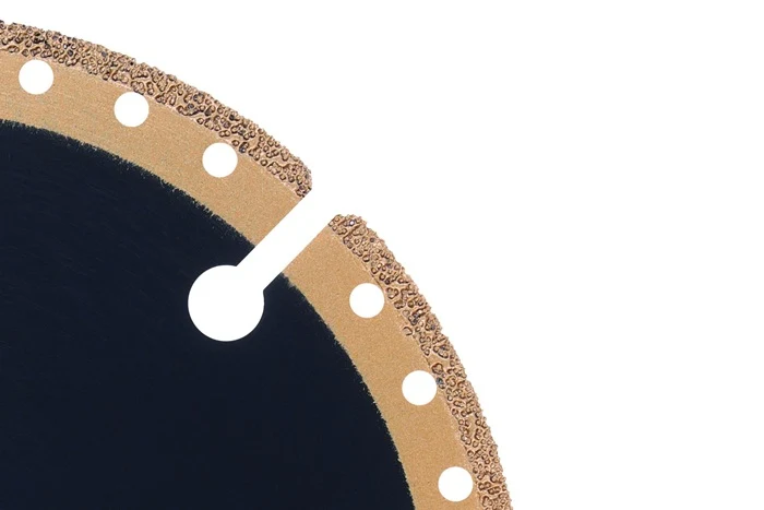 Diamentowa tarcza tnąca MC850 AkkuMAX ( 4000865528 ) Ø 125 mm otwór 22,23 mm szerokość segmentu szlifierki kątowej 37,6 mm