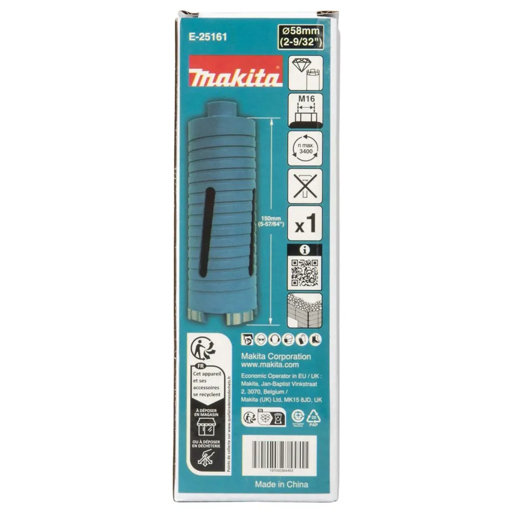 Diamentowa korona Makita E-25161 58mm M16