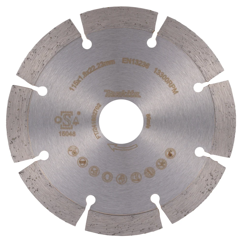 Makita D-80070 115mm Segmentowana tarcza diamentowa