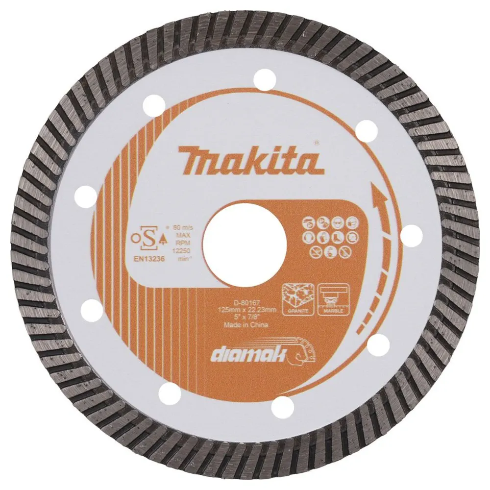 Makita D-80167 125mm Tarcza diamentowa do marmuru i granitu