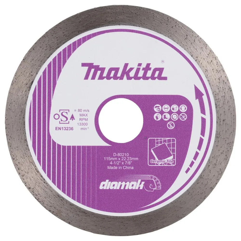 Makita D-80210 115 mm tarcza diamentowa z ciągłą koroną