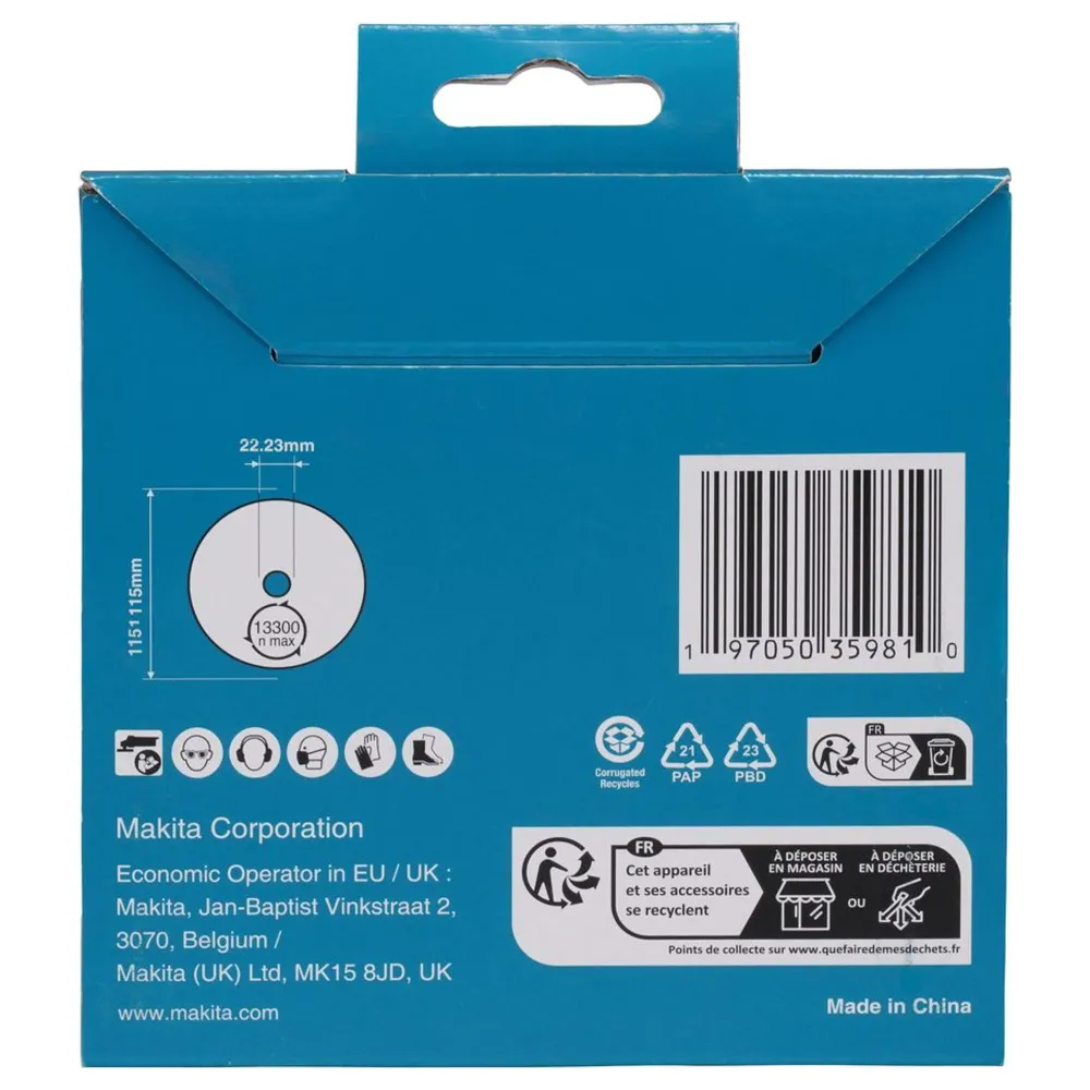 Tarcza diamentowa Makita D-80151 115 mm do marmuru i granitu