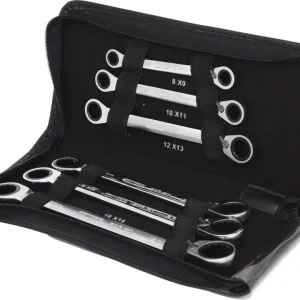 KS TOOLS GEARplus Doppel-Ratschenringschlüssel-Satz,umschaltbar,6-tlg ( 503.4580 )