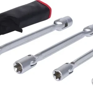 KS TOOLS Torx-E-Doppel-Gelenkschlüssel-Satz, 5-tlg ( 517.0340 )