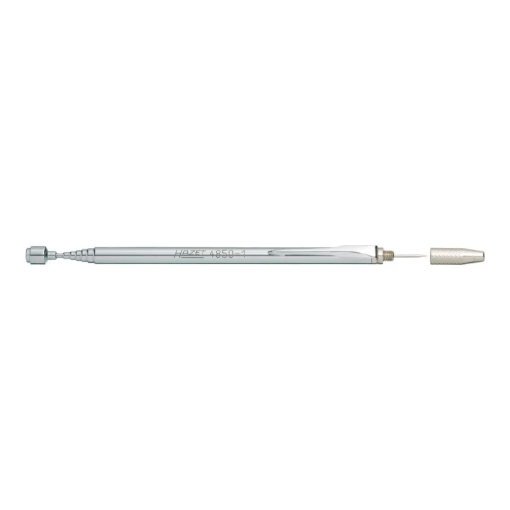 Teleskopowy podnośnik magnetyczny HAZET 4850-1 Długość całkowita 670 mm Głowica magnetyczna Ø 6 mm ( 8000463003 )