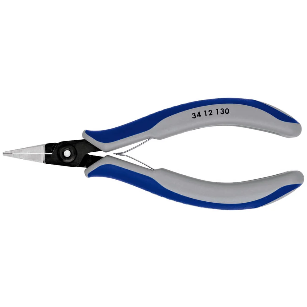 Precyzyjne szczypce płaskie do elektroniki KNIPEX Długość całkowita 135 mm ( 4000810826 )