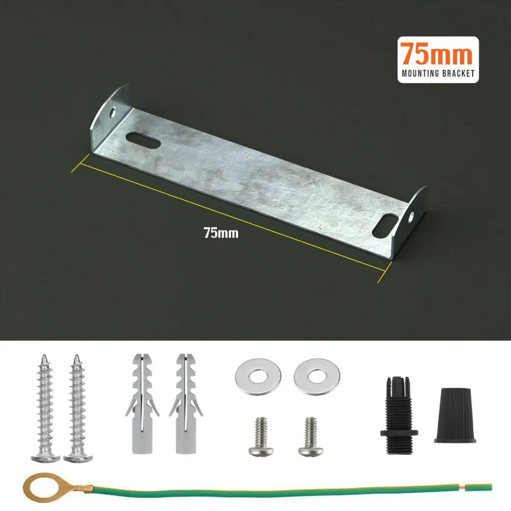 75mm Ceiling Rose Strap Side fitting Bracket~2386