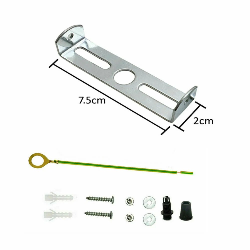 75mm Ceiling Rose Strap Side fitting Bracket~2386