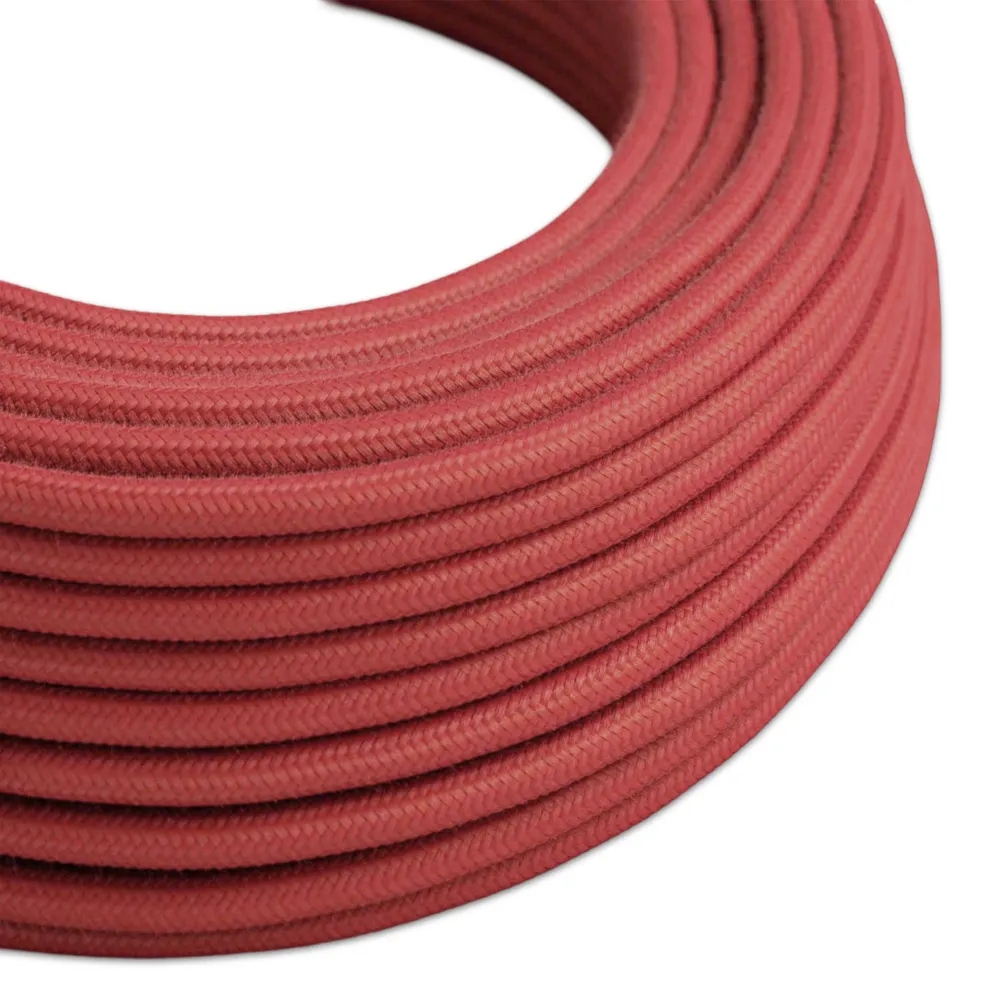 Vintage Round 3 Core Fabric Cable Braided Lighting Flex 0.75mm~2992