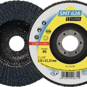KLINGSPOR tarcza listkowa SMT 628 Supra Ø 115 mm ziarnistość 60 płaska ( 4000842268 )