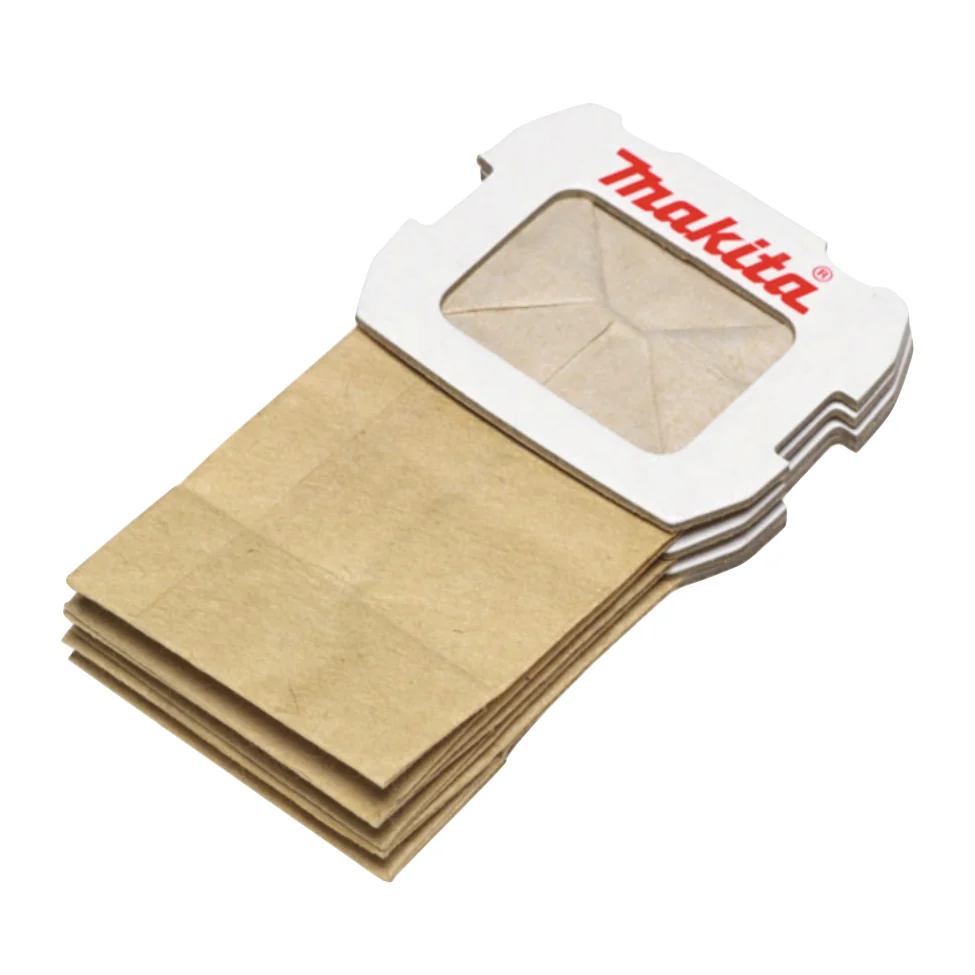 Papierowy worek na pył Makita 20 szt. ( 4x 194746-9 ) do szlifierki oscylacyjnej BO 5031 / BO 5041 / DBO 180 i szlifierki...
