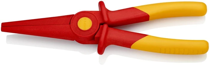 Szczypce półokrągłe Knipex ( 4000795155 ) długość całkowita 220 mm ze strefą z miękkiego tworzywa sztucznego