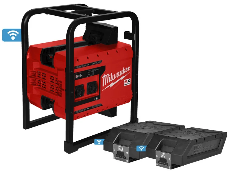Generator Milwaukee MX Fuel PS One-Key 3600W akumulatorowy czerwony ekologiczny