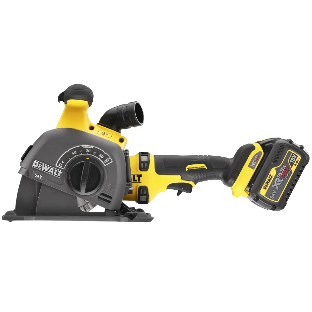 Bruzdownica ścienna Dewalt DCG200T2-QW 54 V 6 Ah