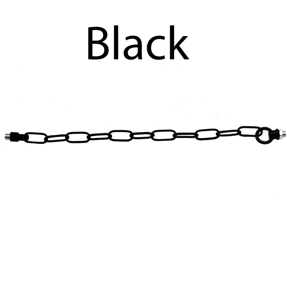 Light Chain Ceiling Pendant lights chandeliers 38mm x 16mm - Black~1047
