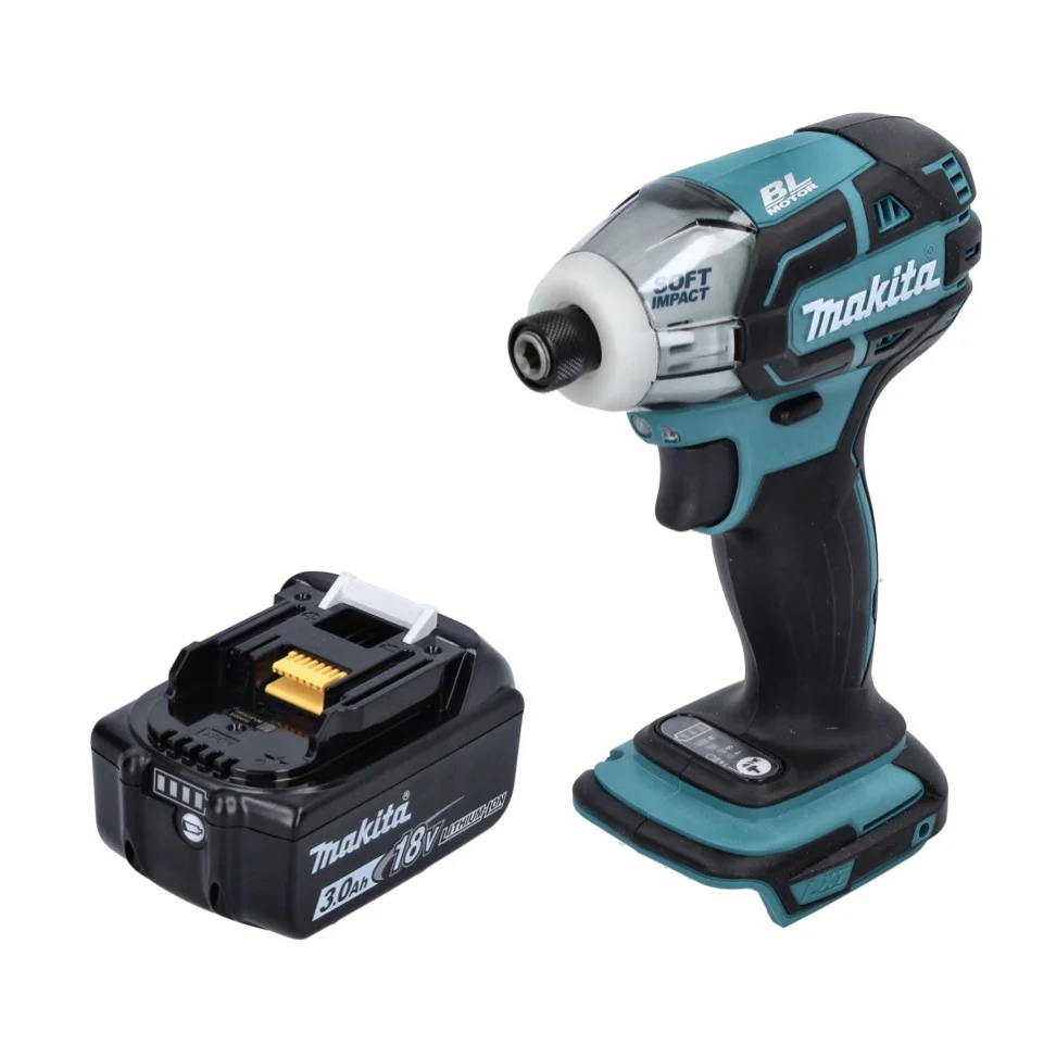 Makita DTS 141 F1 akumulatorowa wkrętarka impulsowa 18 V 40 Nm 1/4" bezszczotkowa + 1x akumulator 3,0 Ah - bez ładowarki