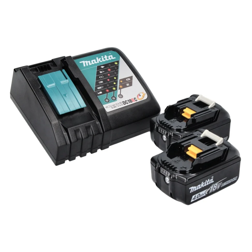 Makita DTS 141 RM akumulatorowa wkrętarka impulsowa 18 V 40 Nm 1/4" bezszczotkowa + 2x akumulator 4,0 Ah + ładowarka
