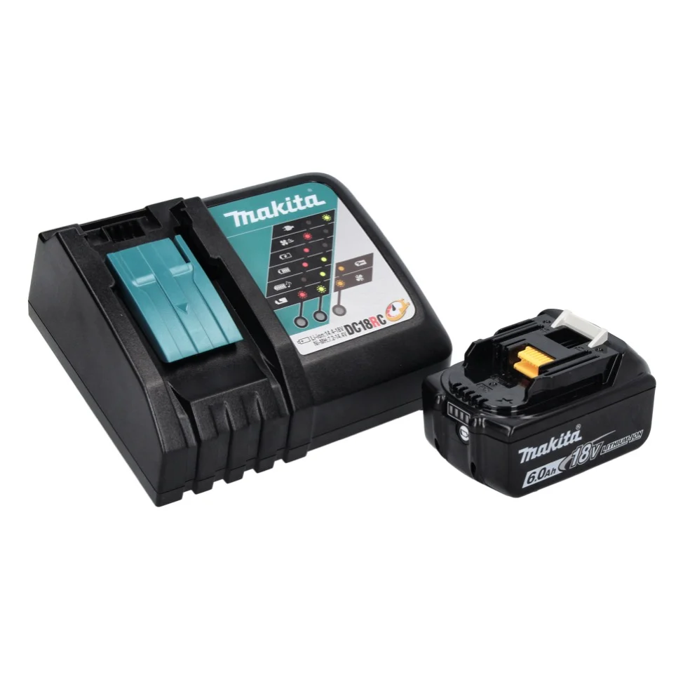 Makita DTS 141 RG1 akumulatorowa wkrętarka impulsowa 18 V 40 Nm 1/4" bezszczotkowa + 1x akumulator 6,0 Ah + ładowarka
