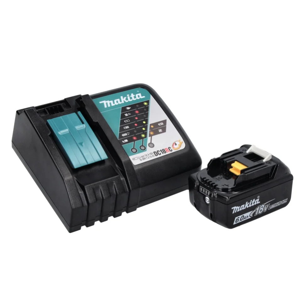 Makita DTS 141 RG1J akumulatorowa wkrętarka impulsowa 18 V 40 Nm 1/4" bezszczotkowa + 1x akumulator 6,0 Ah + ładowarka + M...