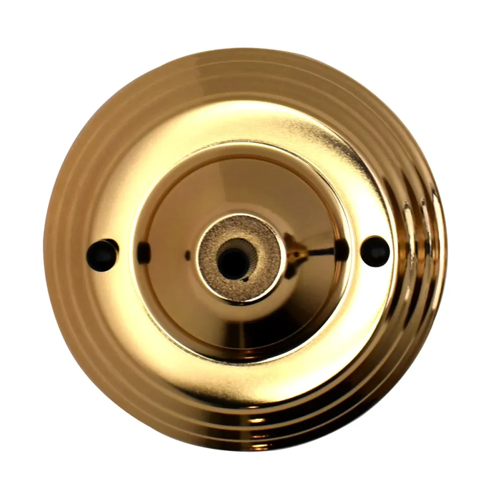 140mm French Gold Single Outlet Ceiling Rose Pendant Light Fitting~2653