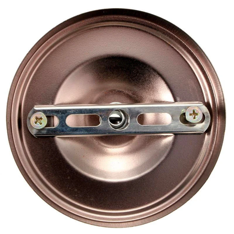 Copper Single Outlet Ceiling Rose Vintage Pendant Light Fitting 108mm~3089