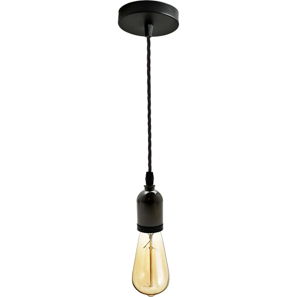 E27 Cluster Ceiling Pendant Light Fabric Flex ~2057