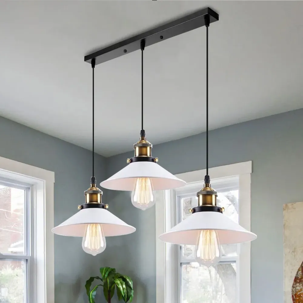 Adjustable Rectangle 3 Way Ceiling Pendant Light ~6144 LEDSone UK Ltd