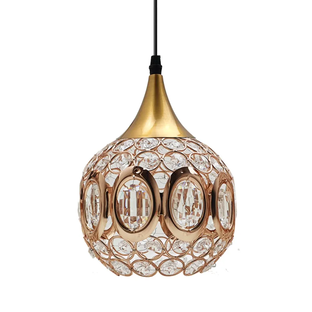 Modern Crystal Ceiling Pendant Lights Kitchen Living Bedroom Pendant Lamps UK~2694