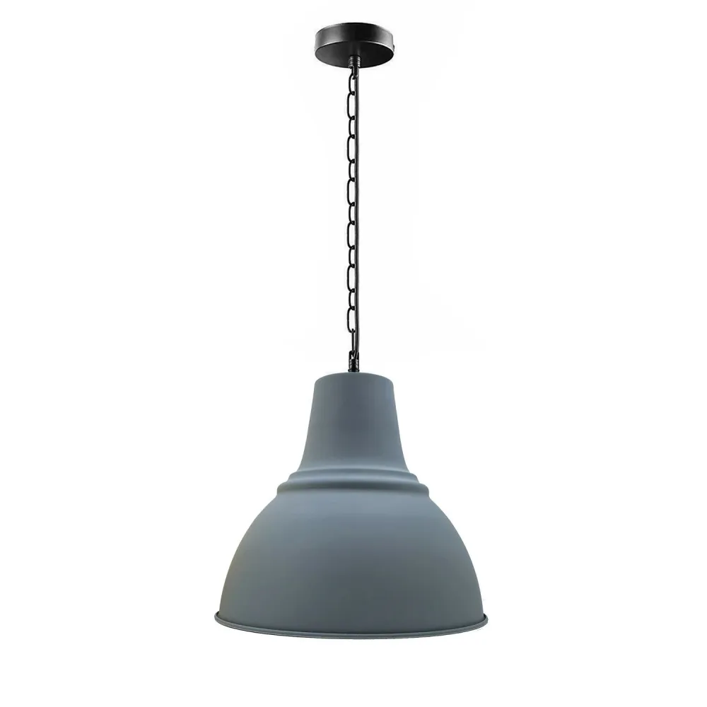 Modern Industrial Pendant Light Lamp Shade FREE Bulbs Ceiling Light Lampshade LED Vintage~2251 Black