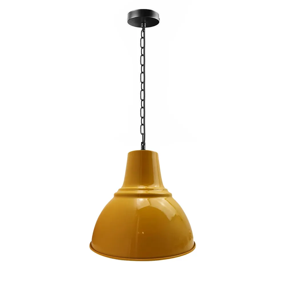Modern Industrial Pendant Light Lamp Shade FREE Bulbs Ceiling Light Lampshade LED Vintage~2251 Black