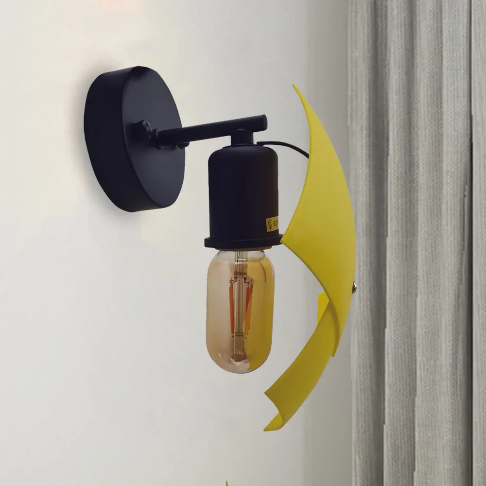 3 Pack Modern Wall Light Indoor Sconce Lighting Lamp Fixture LED Bulb~2303