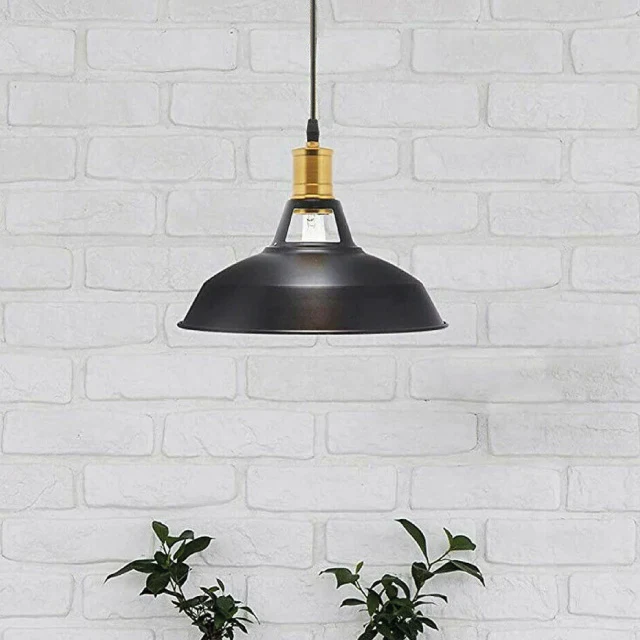 Vintage Industrial Retro Loft Metal Hanging Ceiling Lampshade~3149