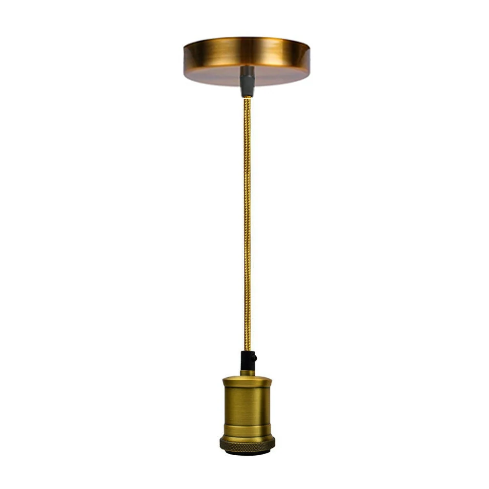 Yellow Brass E27 Ceiling Pendant Light~3129