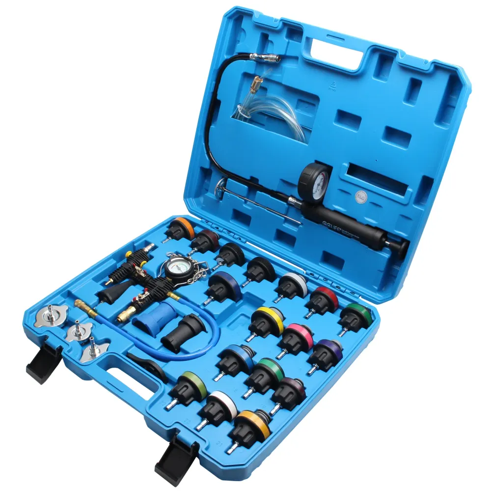 Universial Car Cooling System Kit Zbiornik wody Leak Detector Radiator ciśnienie Vacuum Tester 28 szt.