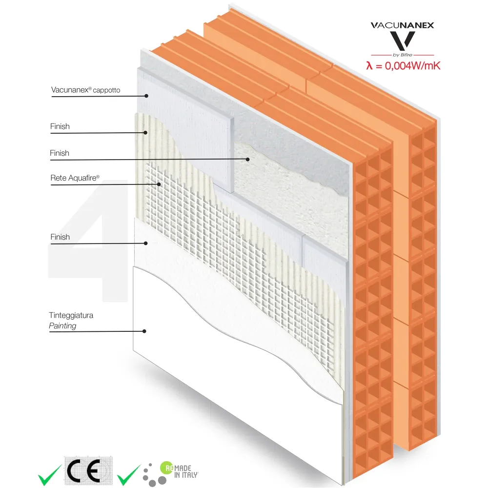 Powłoka termoizolacyjna Bifire Vacunanex