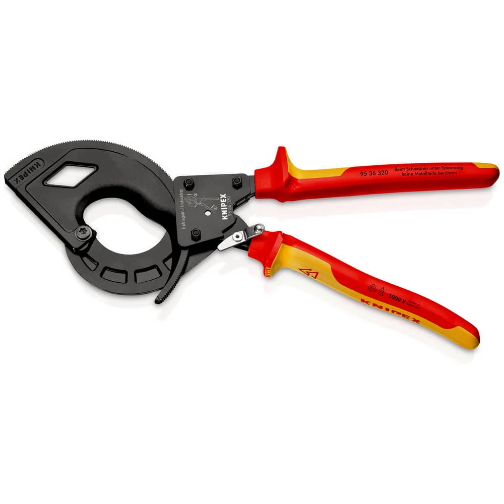 Obcinak do kabli KNIPEX długość całkowita 320 mm maks. 60 (600 mm²) mm ( 4000810942 )