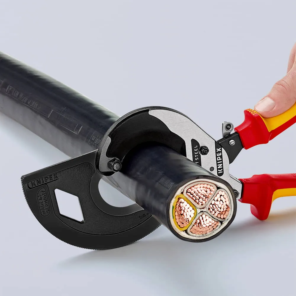 Obcinak do kabli KNIPEX długość całkowita 320 mm maks. 60 (600 mm²) mm ( 4000810942 )