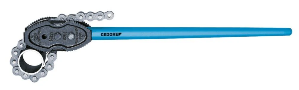 Szczypce do łńcuchów GEDORE 122 Długość całkowita 1275 mm Szerokość zacisku 48-219 mm ( 4000776546 )