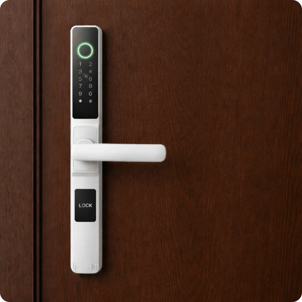 Zamek elektroniczny klamka A209 50/72 TTLock Silver