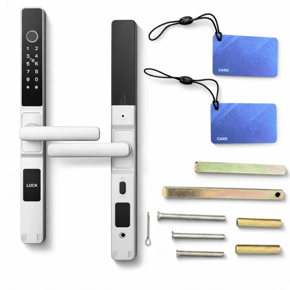 Zamek elektroniczny klamka A209 50/72 TTLock Silver